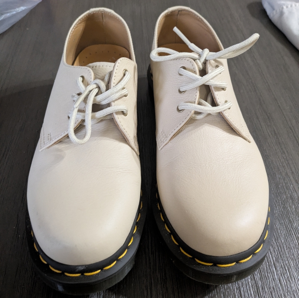 DR MARTENS 1461 Leather Lace Up Shoes Oxfords - Picture 8 of 9